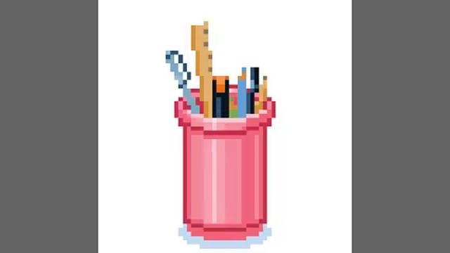 Как нарисовать стакан с карандашами смотреть онлайн