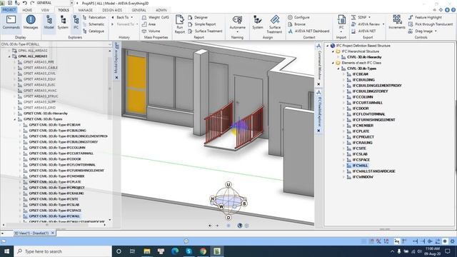 HOW TO IMPORT IFC FILE TO E3D смотреть онлайн