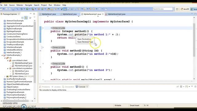 Extending an interface in java |Partial interface implementation by a class in java смотреть онлайн