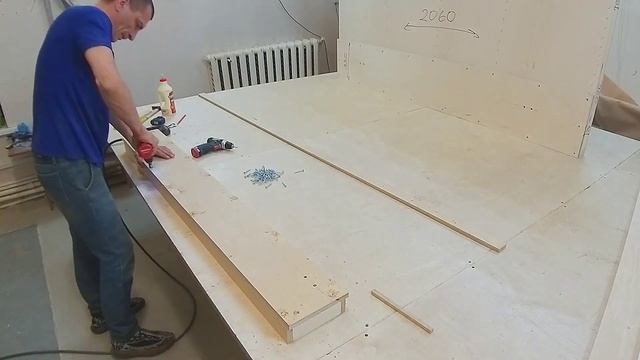 How to make a bed | Изготовление кровати.Каркас. смотреть онлайн