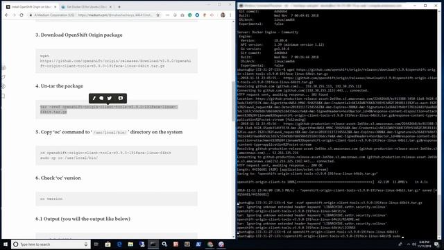 Install OpenShift Origin on Ubuntu 18.04 смотреть онлайн