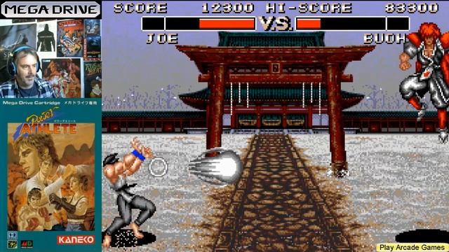Power Athlete Mega Drive até zerar, Deadly Moves Full Playthrough Game play смотреть онлайн
