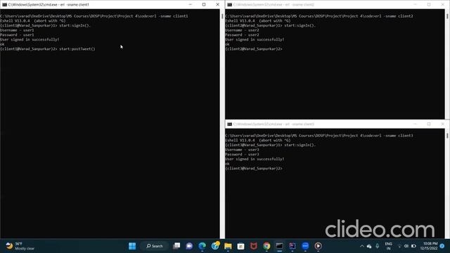 Twitter Simulation in Erlang смотреть онлайн