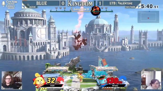 Valentine (Pokemon Trainer) vs BLUE (Isabelle) | Kingdom I: The First HDR Summit - Losers Top 8 смотреть онлайн
