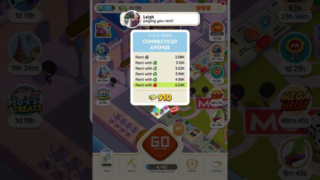 MONOPOLY GO! - Gameplay Android, iOS Part 5 смотреть онлайн
