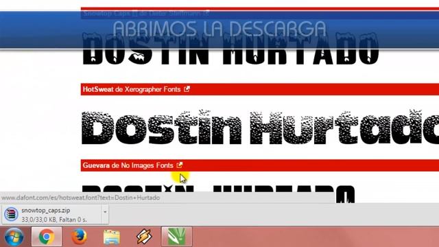 Como Descargar e Instalar Fuentes (1 Minuto) смотреть онлайн