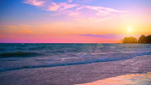 Beautiful Relaxing Piano Music and Ocean Wave Sounds for Sleeping and Stress Relief смотреть онлайн