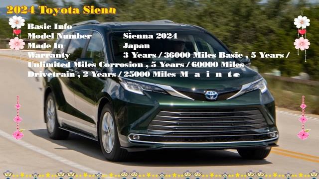 2024 Toyota Sienna Release Date | 2024 Toyota Sienna Platinum Hybrid | 2024 Toyota Sienna Hybrid