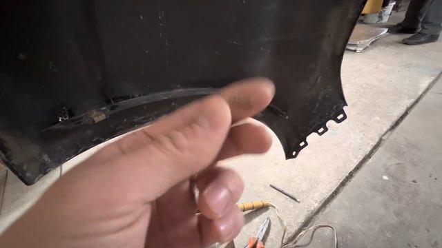 Как паять автомобильный бампер в домашних условиях? смотреть онлайн