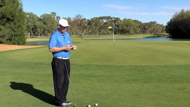 2 Ball Up and Down Chipping Practice Drill смотреть онлайн