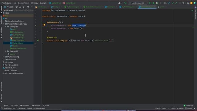 Strategy Design Pattern - Java смотреть онлайн