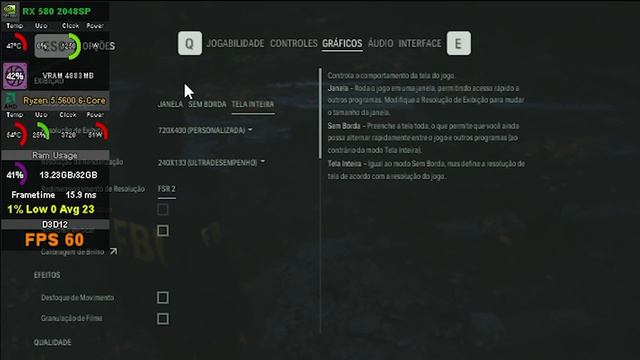 Alan Wake 2 | RX 580 2048 SP  | Low