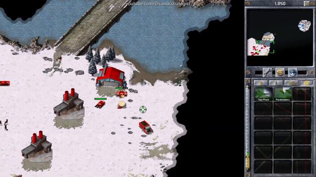 C&C Red Alert Soviet Mission 4 B: Behind the Lines смотреть онлайн
