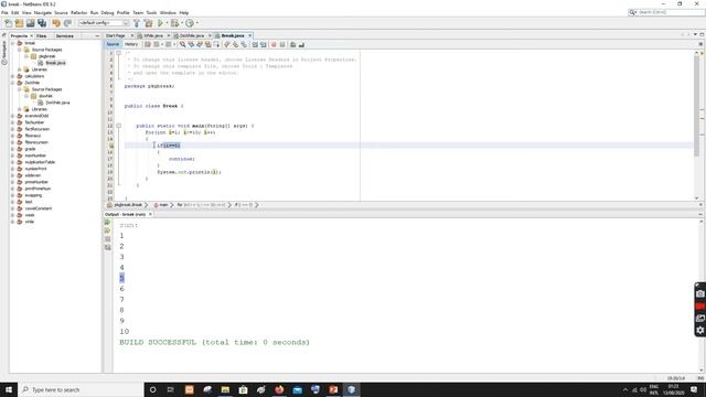 break and continue in java | difference between break and continue in java смотреть онлайн