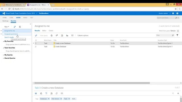 How to Search and update Work Item in TFS 2015 using Web Access-Team Foundation Server 2015 Tutoria смотреть онлайн