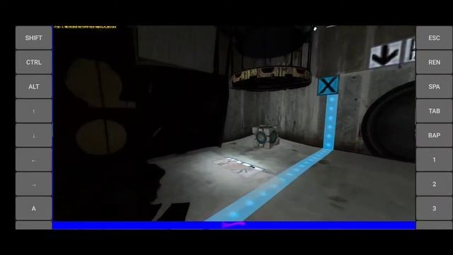Portal 2 Exagear + virgl + usb mouse, keyboard смотреть онлайн