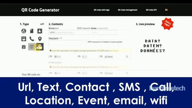 How to create QR Code and How to Scan with Phone Camera | Telugu Tech | learnfreetech смотреть онлайн