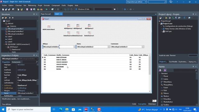 دورة تصميم برنامج التخرج - طريقة البحث باستخدام DbLookUpCombobox смотреть онлайн
