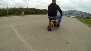 Самодельный мопед, мини байк к-2.1