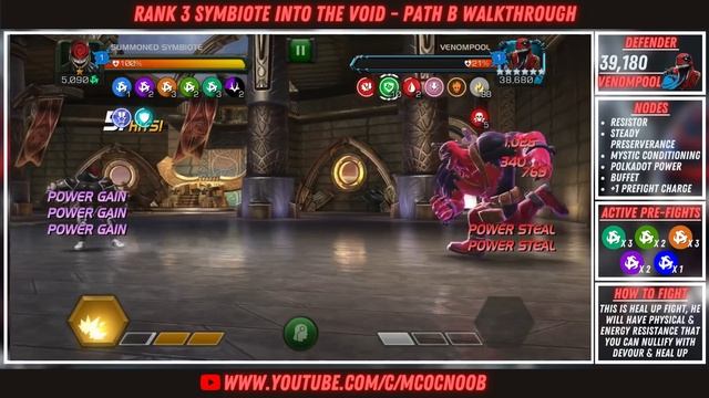 Cosmic Horror - Knull's Void - Path C - 3 - Summoned Symbiote - MCOC - Oct 2021 - Side Quest смотреть онлайн