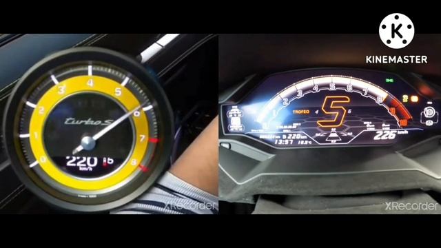 Porsche 911 992 Turbo S VS Lamborghini Huracan STO | 0-300 KM/H ! - Top Speed Channel