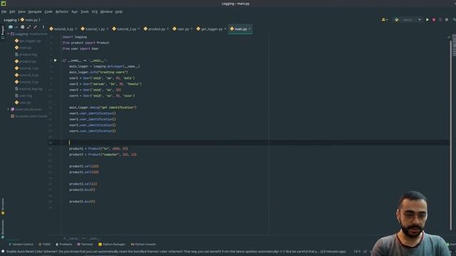 Logging in python tutorial - Chapter 5 - Specific Logger for modules & Propagation смотреть онлайн