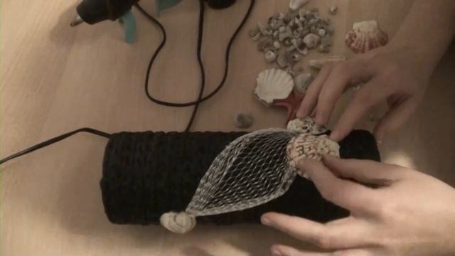 DIY:Красота из мусорного ведра/Ваза в морском стиле/ Декор своими руками/Mixed media art смотреть онлайн