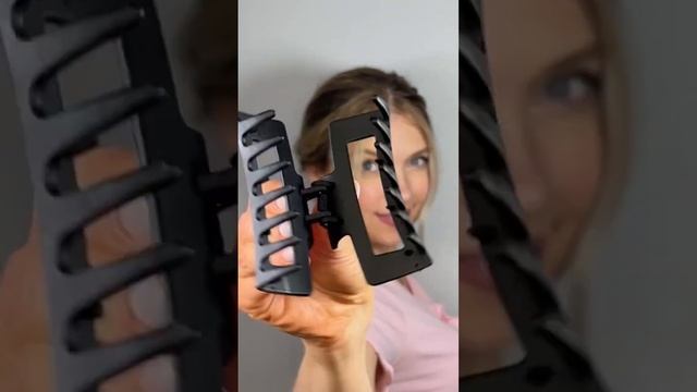 Мегаобъем с крабиком ?????? Super voluminous claw clip hairstyle ? смотреть онлайн