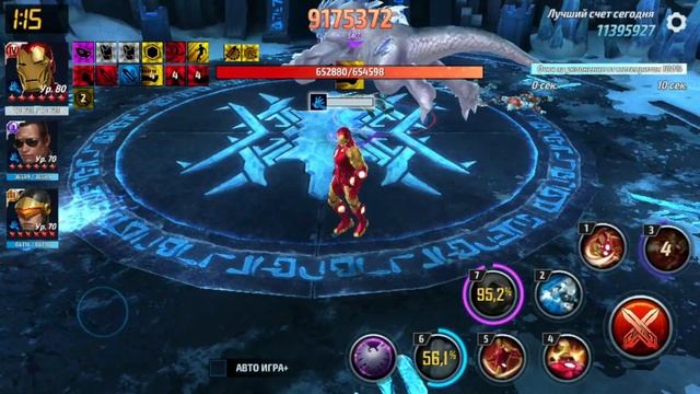 [Marvel Future Fight] Iron Man T4 ABX / Железный Человек Т4 БС - 11,572,143 смотреть онлайн