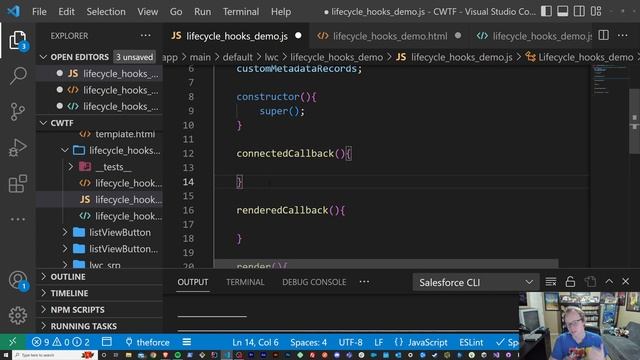 Salesforce Developer Tutorial (LWC) - The Complete Guide to LWC Lifecycle Hooks смотреть онлайн