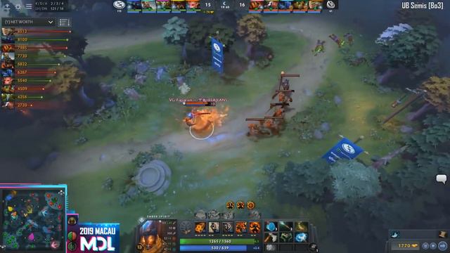 Vici Gaming Vs Evil Geniuses Game 1 - MDL Macau 2019: Semifinals