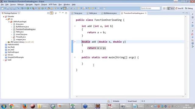 Function Overloading in Java | Understanding Function Overloading | Java/J2EE & SOA Tutorial смотреть онлайн