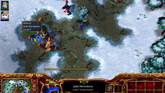 Warcraft 3 Frozen Throne Ultimate Battle Dawrf Dan Dalaran Lwn 2 Night Elves-5