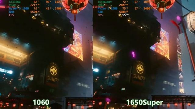 GTX 1060 3GB vs GTX 1650 Super 4GB in 2021 смотреть онлайн