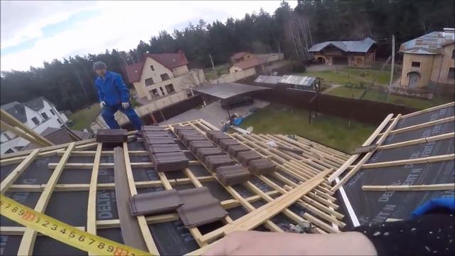 МОНТАЖ КЕРАМИЧЕСКОЙ ЧЕРЕПИЦЫ 2. ТЕХНОЛОГИЯ МОНТАЖА смотреть онлайн
