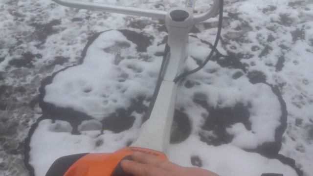Stihl fs 560 c-m cold start. смотреть онлайн