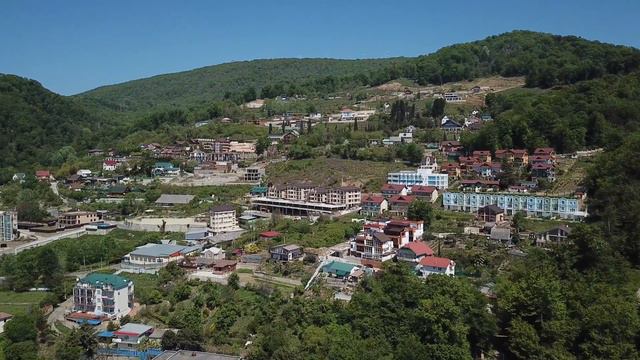 Пляж Красный Штурм с воздуха. ЖК Радужный. Большой Сочи смотреть онлайн