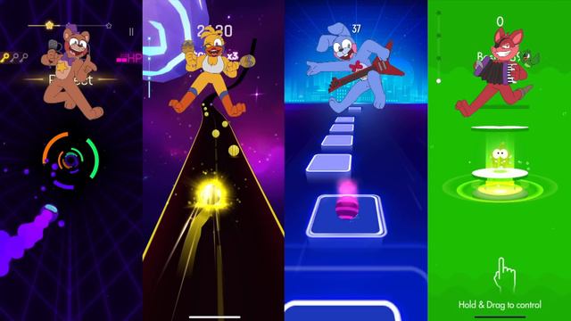 [FNAF] Freddy(SugarCrash Bemax) X Chica(Ahegao) X Bonny(2 Phut Hon Remix) X Foxy(Bussin)