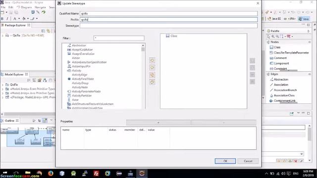Papyrus add stereotype in class diagram смотреть онлайн