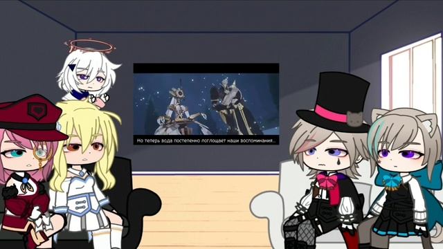 Реакция на Фонтейн/Reaction On Fontaine()Genshin Impact()Gacha Nox