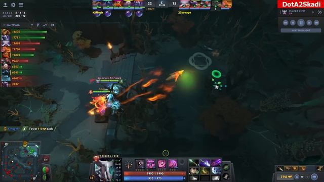 23savage vs KIRITYCH - TALON Virtus Pro Carry Battle 50 Min Intense Game смотреть онлайн