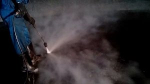 Чистка резервуара от смолы