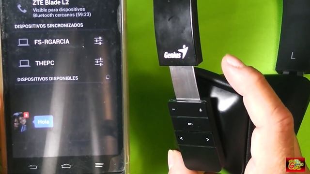 Genius HS-920BT Audifonos Manos Libres - Unboxing / Análisis смотреть онлайн