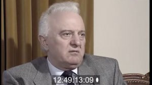 Эдуард Шеварнадзе (1928-2014) | Интервью 1990 г.