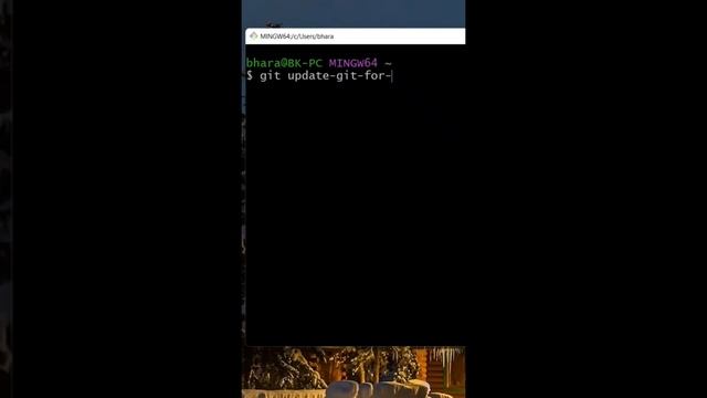 How to update git-bash version via command on windows. смотреть онлайн