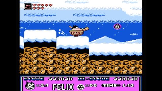 Dendy (Famicom,Nintendo,Nes) 8-bit Felix The Cat Round 7