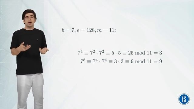 Fast Modular Exponentiation - Number Theory and Cryptography смотреть онлайн