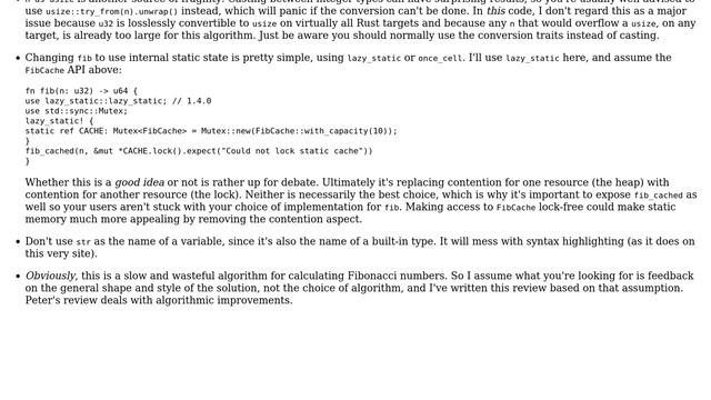Code Review: n-th Fibonacci number with memoization (3 Solutions!!) смотреть онлайн