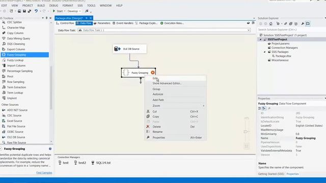 Distinct Data In SSIS Using Fuzzy Group смотреть онлайн