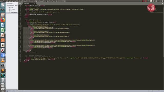 How to create product slider with bootstrap смотреть онлайн